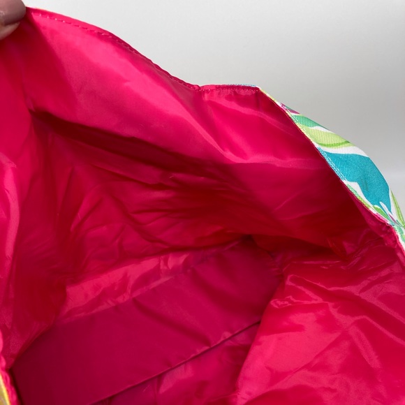 Lily Pulitzer Floral Cloth Lined Tote - Picture 5 of 6